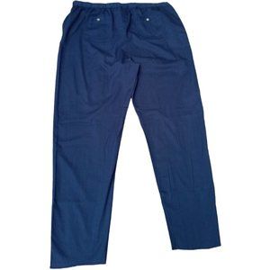 King Size navy blue casual pants sz 3XL 38 NEW